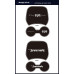 artx hyundai santa fe dm led cup holder console plates